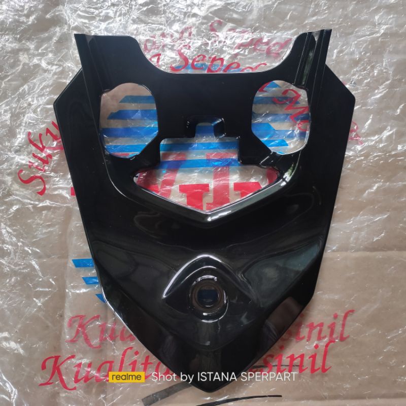 cover rear center tail sambungan body belakang vario techno 125 fi KZR old 2013 2015