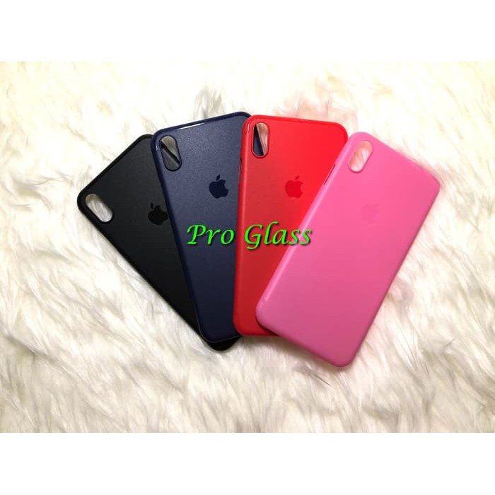 C105 Iphone XR / XS MAX  Frosted Matte Case Ultrathin Premium + Lens Protector