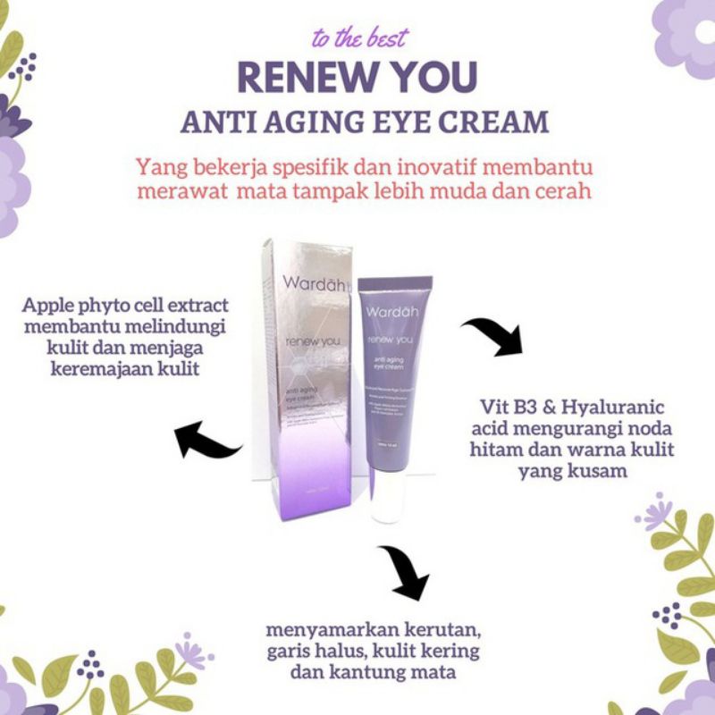 WARDAH RENEW YOU EYE CREAM