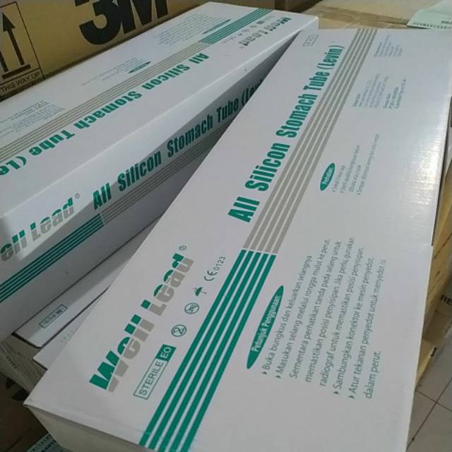 NGT Silicon Well Lead / Stomach Tube / NGT Silicon / Selang Makan / NGT Silicon Wellead / Wellead