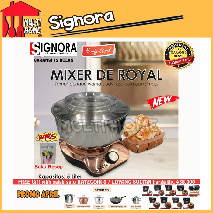 MIXER DE ROYAL SIGNORA + FREE KATEGORI 6