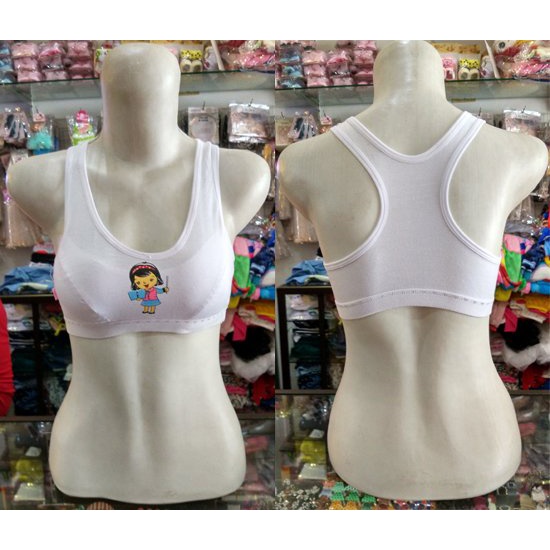 6pcs Miniset Golden Nick MS GN 299 Anak Perempuan | Goldennick Remaja Pakaian Dalam Putih Kaos Kutang | Open Sorex Grosir 6pcs