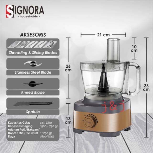 FOOD PROCESSOR PRO SIGNORA