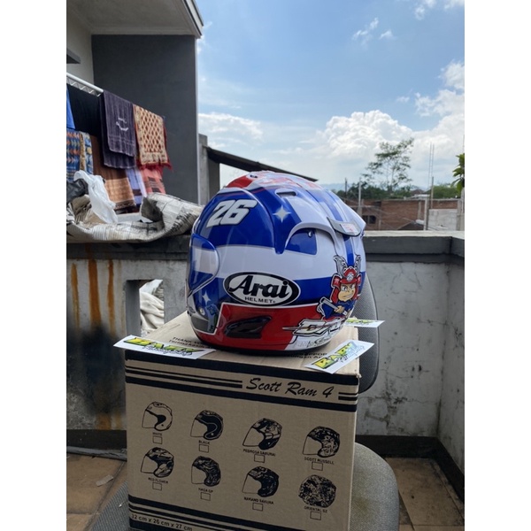 Helm scott RAM4 motif pedrosa