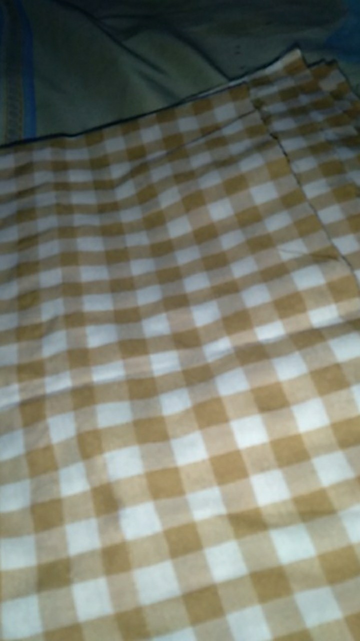 Kain Mentahan Kotak Kecil 1cm / Kain Cele