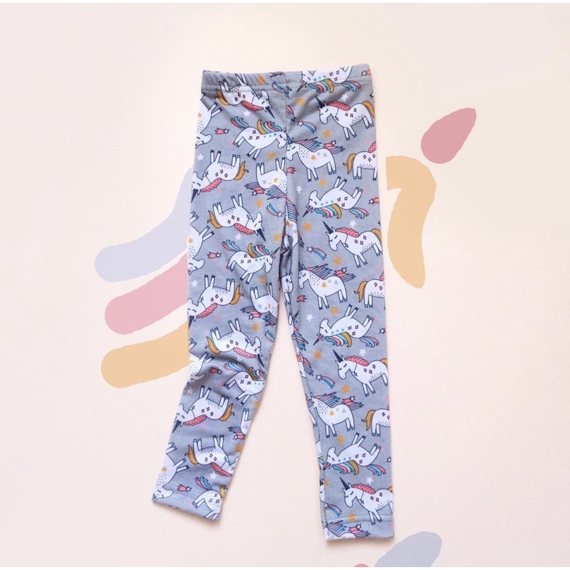 Celana Legging Anak Perempuan Cewek Balita Bayi Kids Callysta Motif Legging Anak Callysta Murah