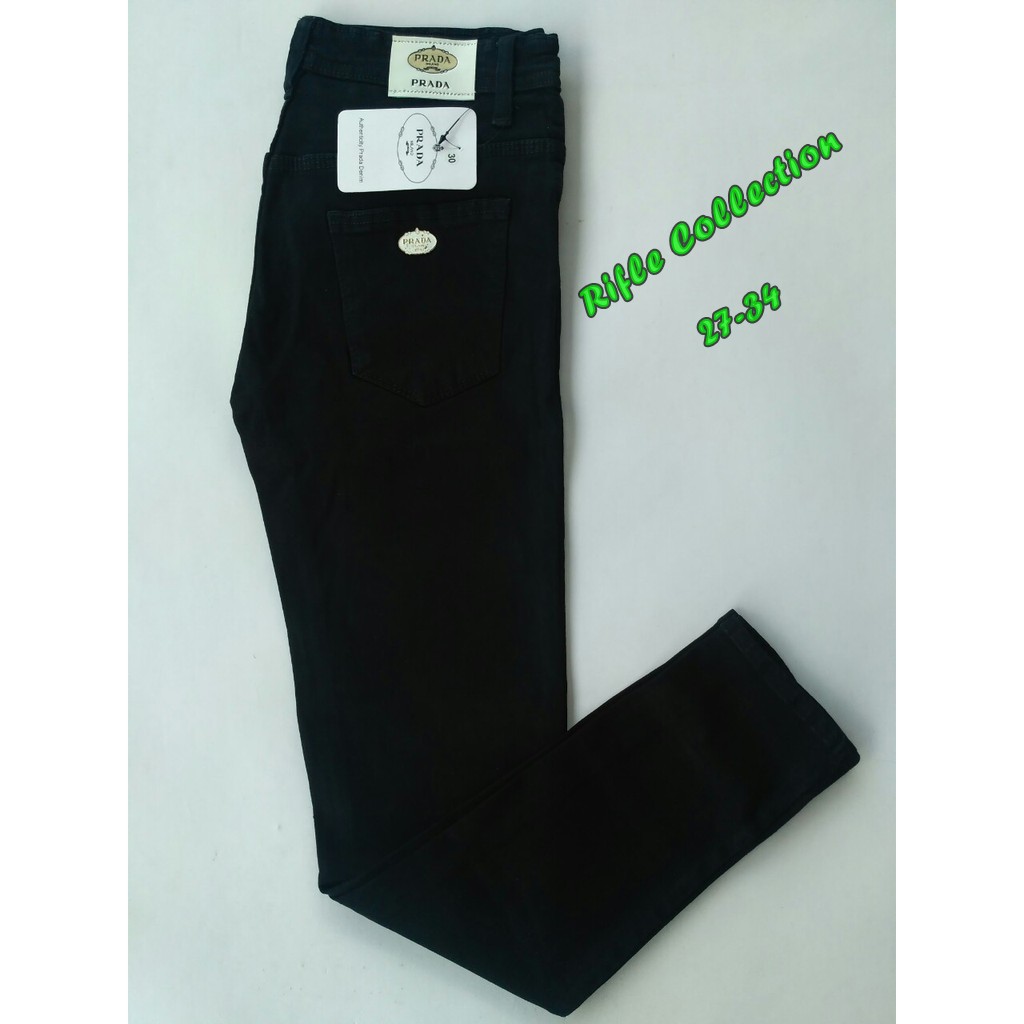 Celana Panjang Wanita Jeans bahan halus Size 27-34 MURAH