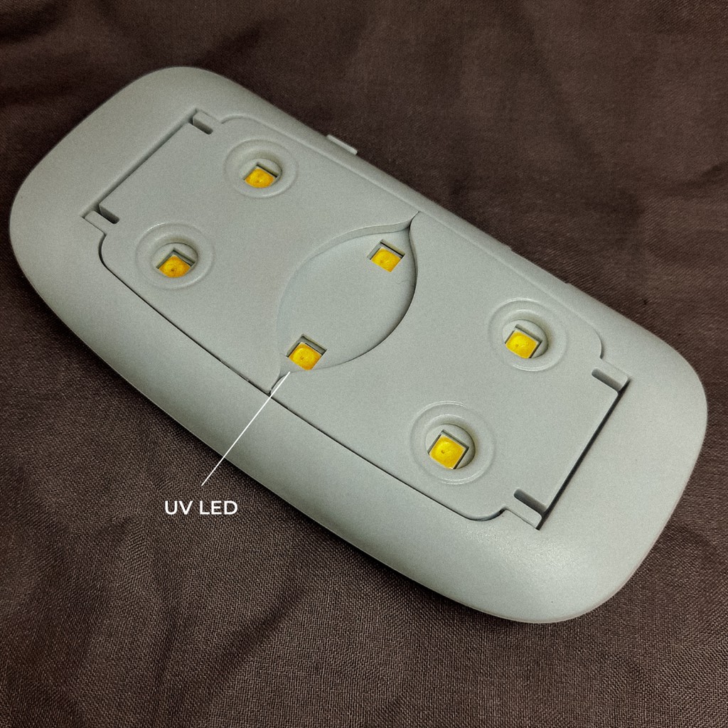 UV LED Nail Art Lampu Pengering Kutek Gel Polish Sun Mini