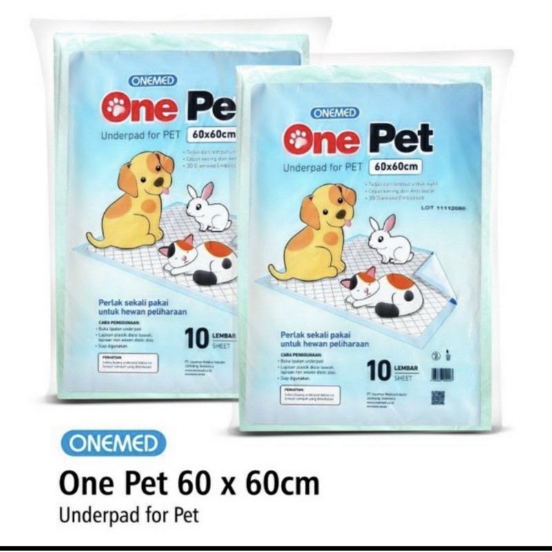 ONE PET Underpad ONEMED untuk tatakan alas hewan peliharaan