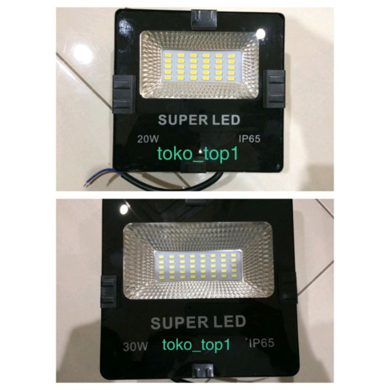 lampu sorot tipis led SMD 20w /30w outdoor tembak/ flood light/ kap sorot led