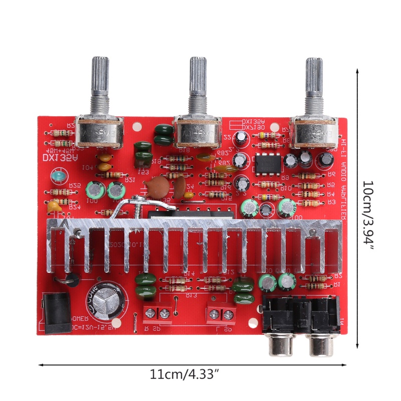 Btsg Assembed 40W TDA7377 Digital Dual Channel Stereo Amplifier Board AMP Adjustable