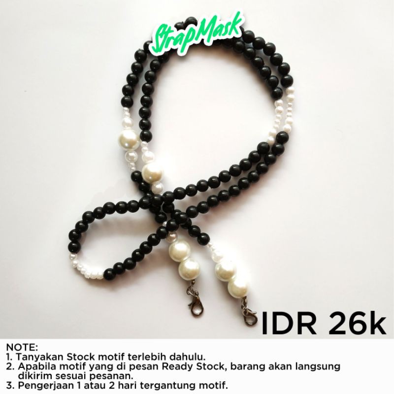 Strap Masker/Tali masker/Strap masker korea/tali masker korea/kalung masker korea/strap masker korea