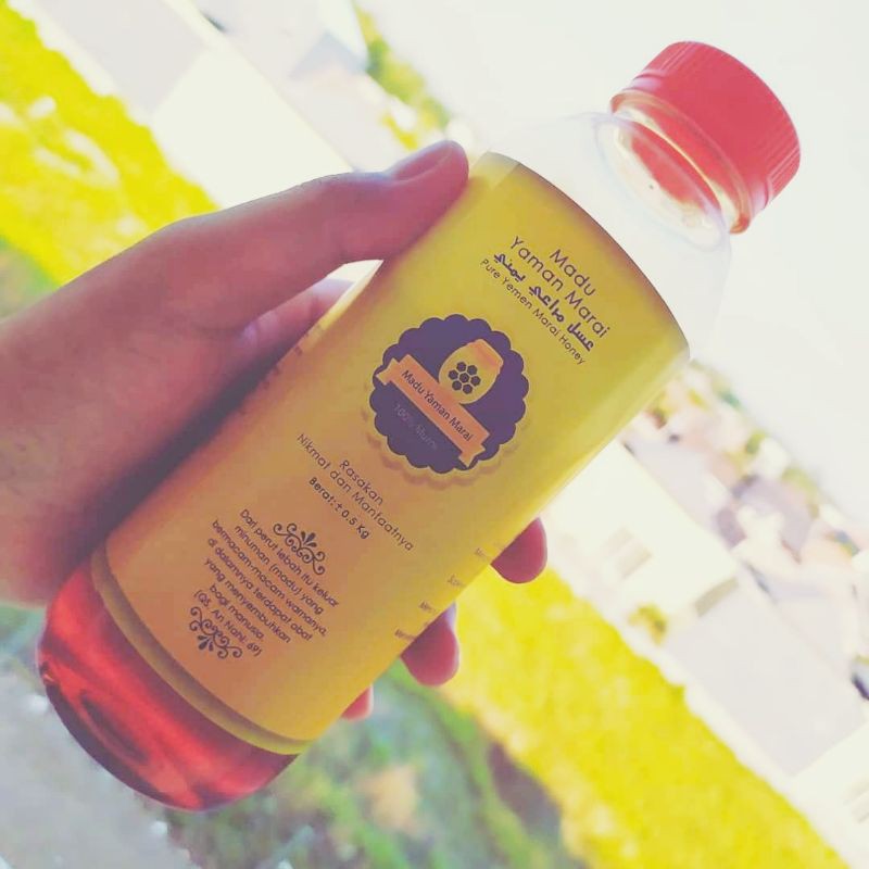 

Madu Yaman Mara'i (Grade B/No.2 & A/No. 1) 500gr King Honey - Madu murni Madu asli Madu impor