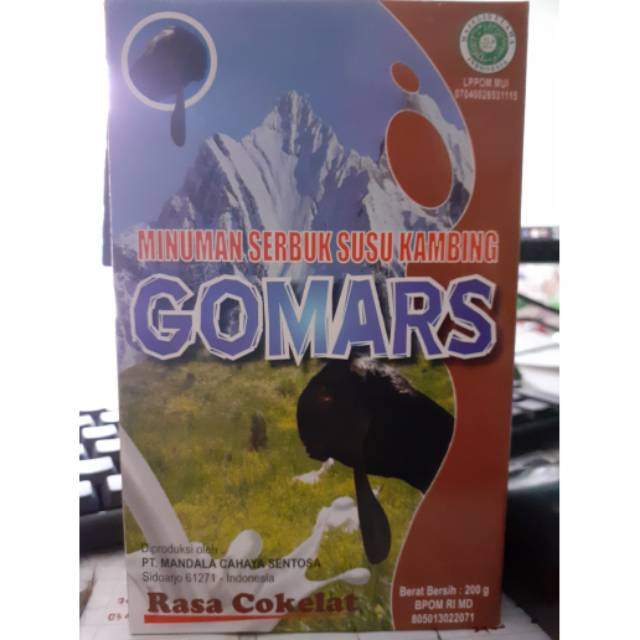 

Gomars Rasa Cokelat 200gr