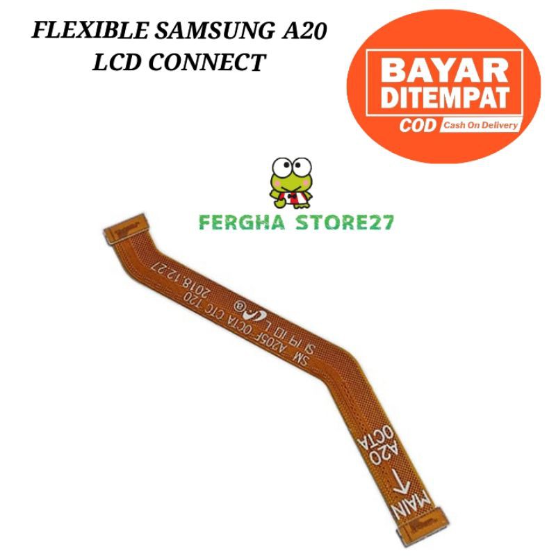 FLEXIBLE SAMSUNG A20 LCD CONNECT ORIGINAL