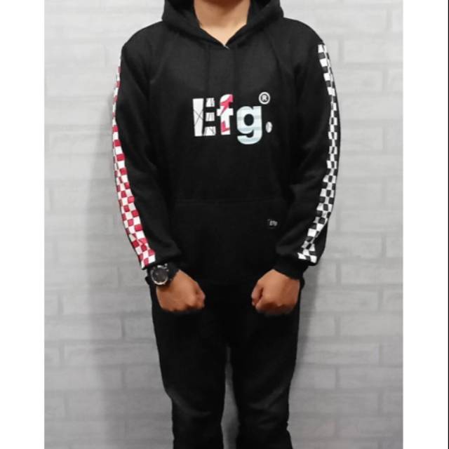 SWEATER HOODIE EFG PRIA WANITA