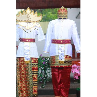 Diskon sekarang--Baju adat lampung/ adat lampung/ pakaian adat lampung (Dewasa)