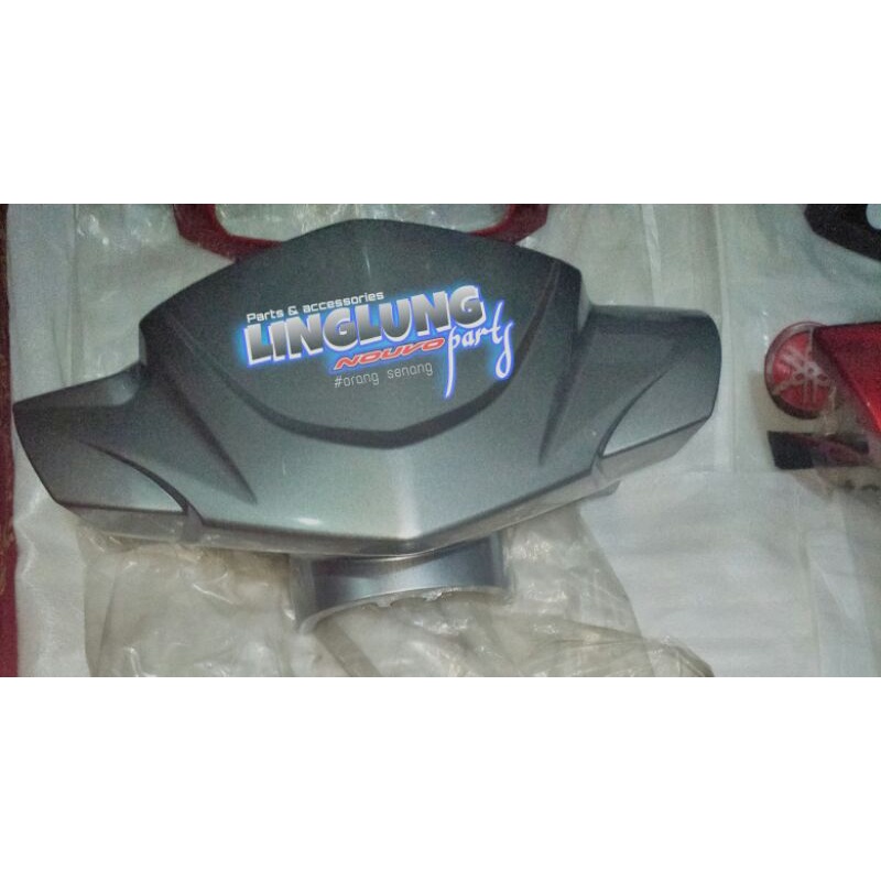 Batok depan nouvo z silver batok kepala depan stang nouvo z silver original yamaha
