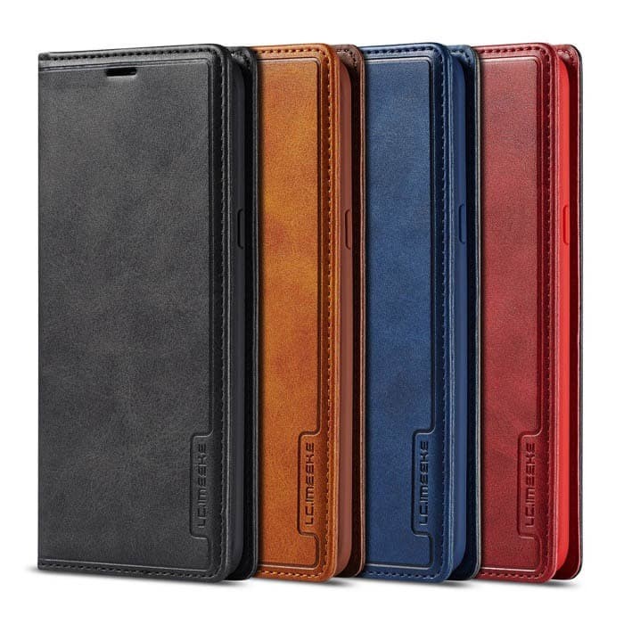 SAMSUNG GALAXY S9 LC.IMEEKE COVER LEATHER CASE FLIPCOVER WALLET CARD