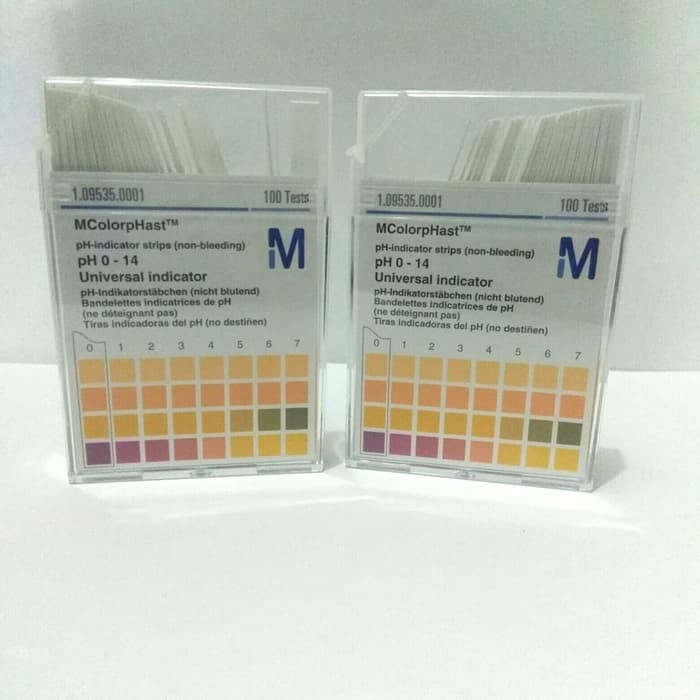 Kertas pH/pH paper universal/kertas lakmus pH 0-14 made in Germany
