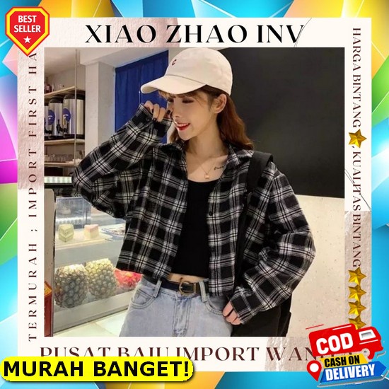 Model Baju Wanita Dewasa Terbaru 2021 Lengan Panjang Bulu/Baju Blouse Wanita/Kemeja Wanita Kekinian/
