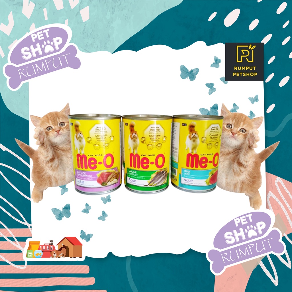 Makanan kucing kaleng MEO