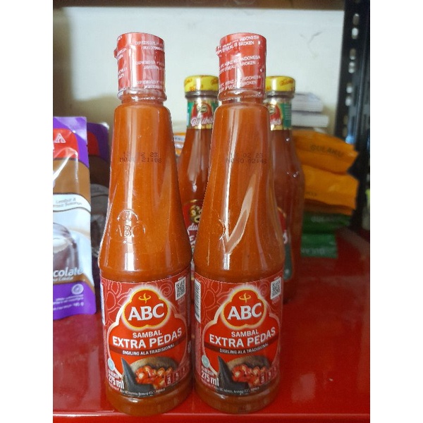 

Sauce sambal ekstra pedas abc 275 ml
