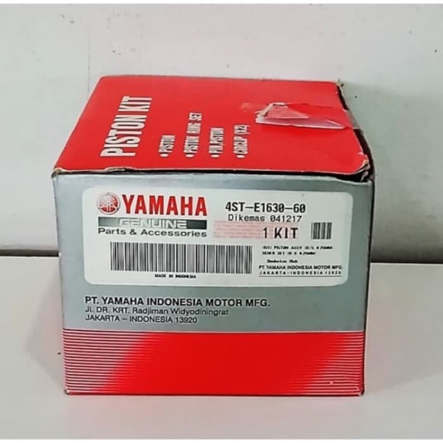 PISTON KIT OS 25 CRYPTON VEGA LAMA ASLI ORI YAMAHA 4ST E1630 60