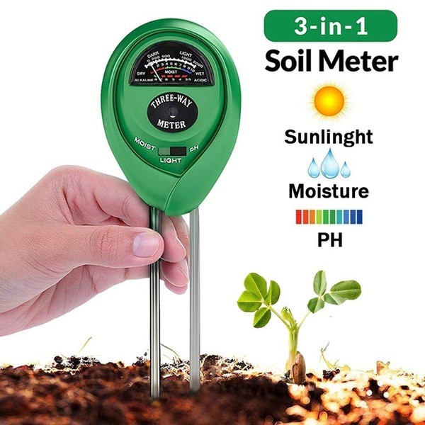 Digital Soil Meter Tester Alat Ukur pH Tanah Untuk Tanaman