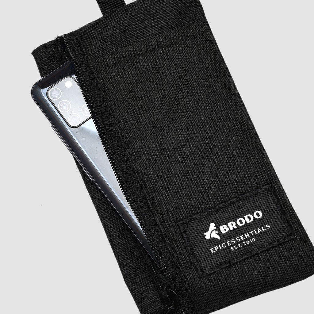 BRODO - Spholet Hanging Wallet Black-1