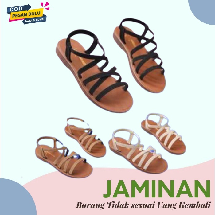 Sandal Wanita Kekinian Sendal Teplek Wanita Kekinian Sandal Lebaran Wanita 2022 Sandal Teplek Wanita