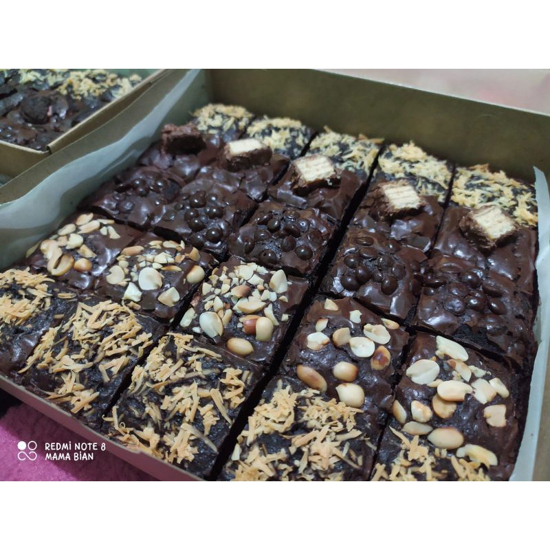 

brownies fudgy VANBY