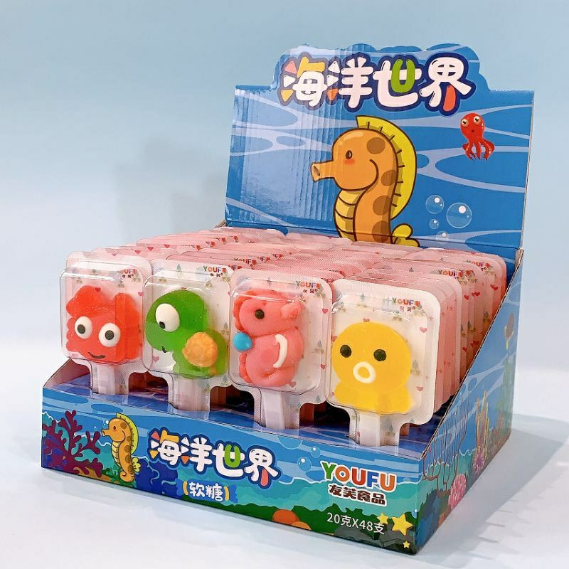 

Lollipop Permen Jelly Animal Laut / Darat