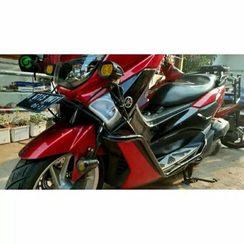 Jual Crashbar Crash Bar Tubular Pelindung Body YAMAHA NMAX | Shopee ...