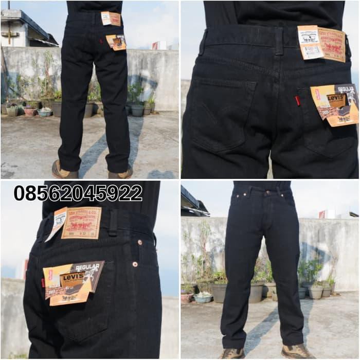 Termurah Celana Jeans Levis 505 Standar / Reguler Pria Size 28-32 - Hitam, 27 Palinglaku