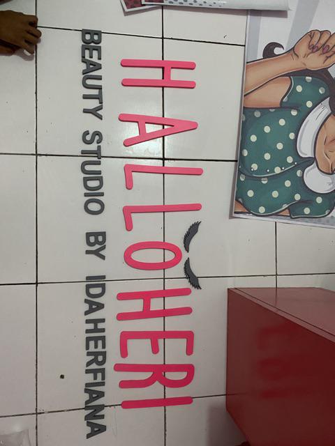 Huruf 6 cm Kayu Timbul Murah Papan  Nama Perusahaan nomer 