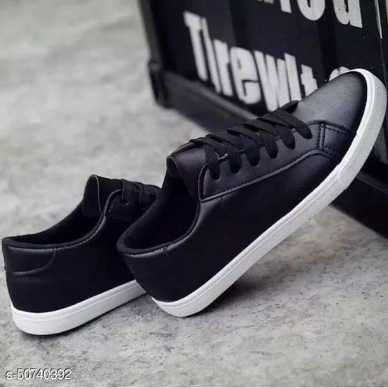 Sepatu Achelen Polos Putih & Hitam Original Pria/Wanita