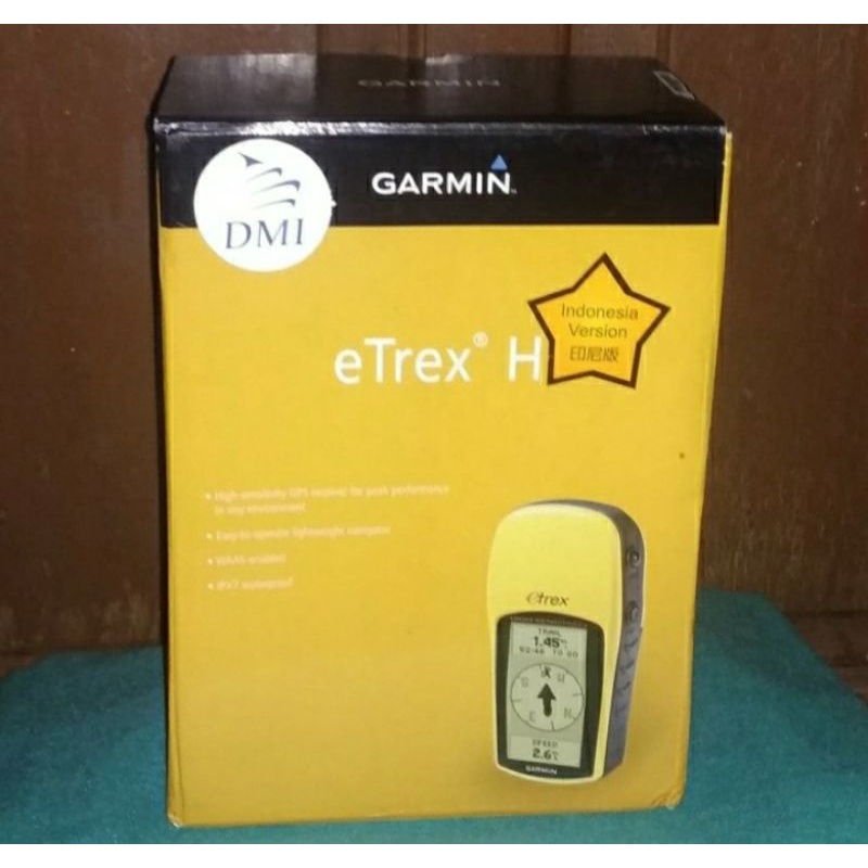 Jual Garmin GPS eTrex H, Versi Indonesia Shopee Indonesia