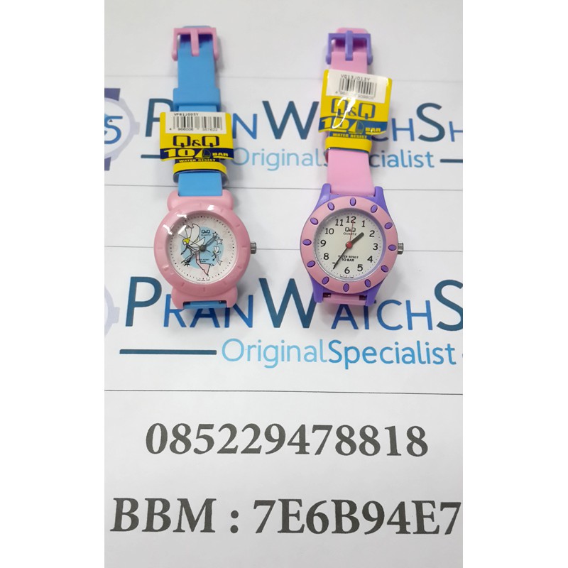 Jam Tangan Q&Q / QQ Ukuran Kecil Anak Pria / Wanita Original