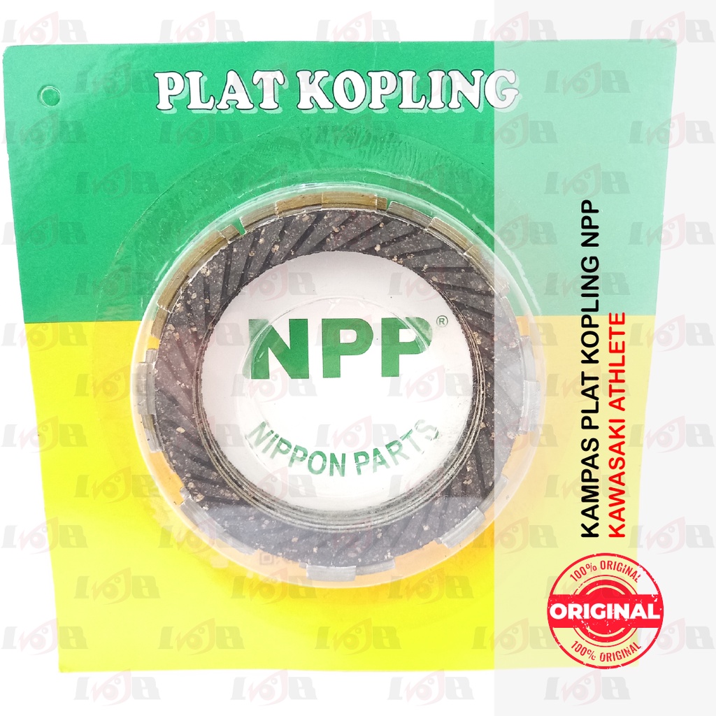 NPP Kampas Plat Kopling Athlete Part Motor Kawasaki 5 lembar