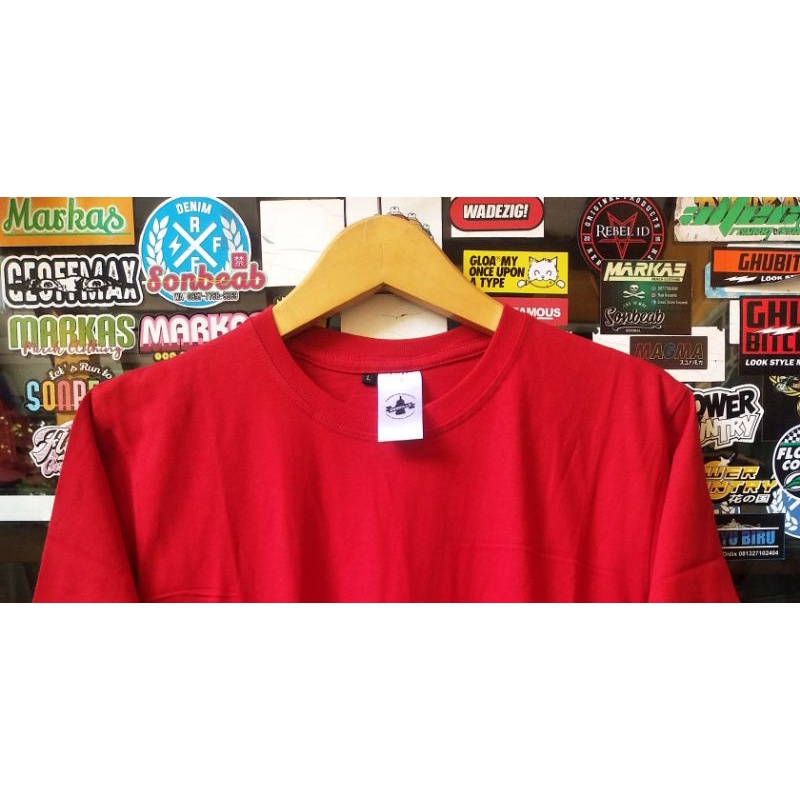 kaos polos pria dan wanita kaos polos original