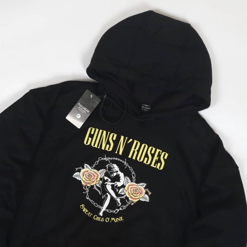 JAKET SWEATER HOODIE GUNS N’ ROSES SIMPLE UNISEX GOOD QUALITY