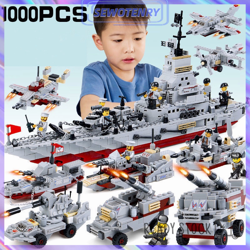 【COD】1000PCS Robot Polisi Mainan Brick Blok / Police Vehicle Hawk SWAT Mainan / Hadiah Ulang Tahun Mainan / Anak Laki Laki