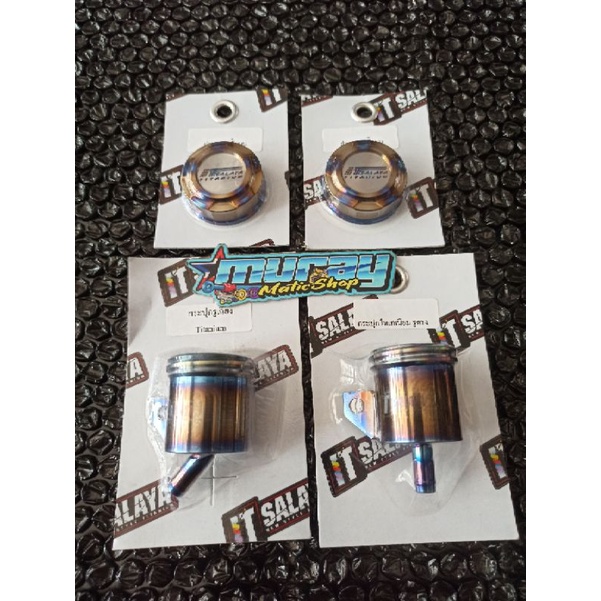 Tutup tabung master rem titanium IT salaya