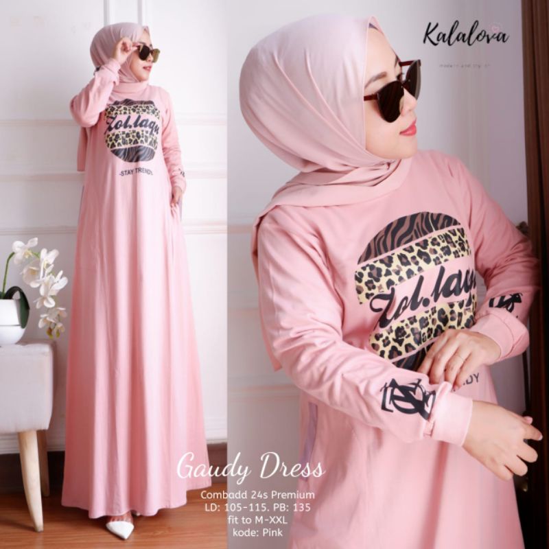 Zolaqu Dress Bahan Kaos Kombad Premium  import murah halus. Original Kalalova
