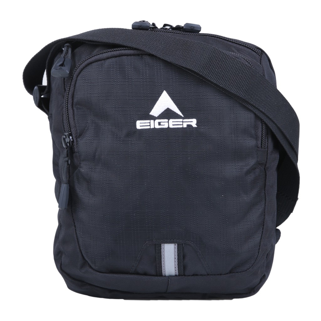  Eiger  Tas  Selempang  Pria Special Request Hitam Shopee 