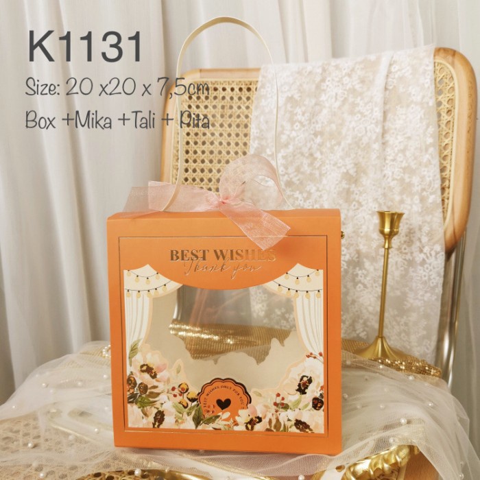 

Kotak Mika K1131 isi 10 Dus Cantik Orange K11