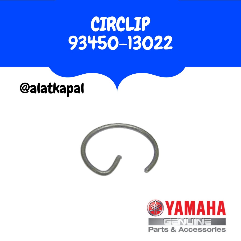 CIRCLIP 93450-13022 UNTUK MESIN TEMPEL YAMAHA 8PK