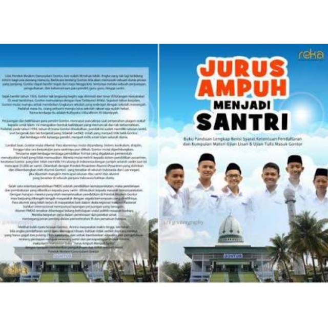 Buku Bimbel Masuk Gontor Buku Jurus Ampuh Jadi Santri Gontor Shopee Indonesia