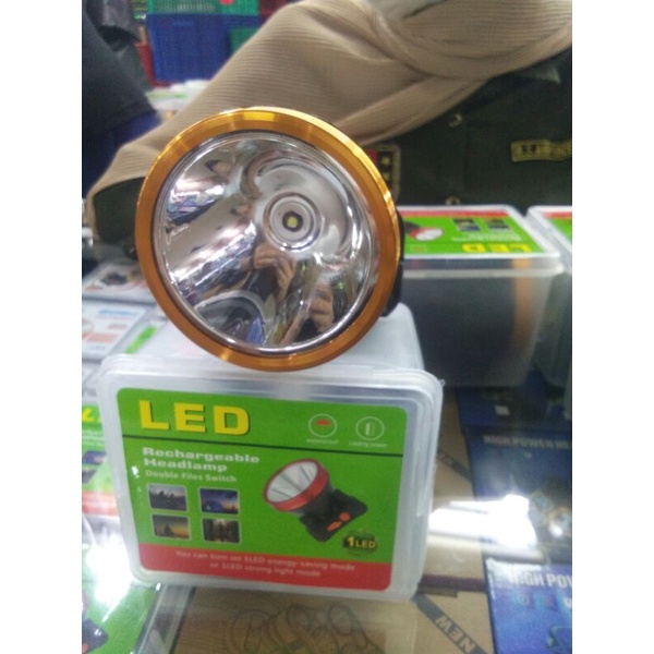 Cod senter kepala LED 100 wat murah